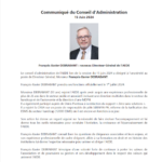 François-Xavier DEBRABANT : nouveau Directeur Général de l’AEDE